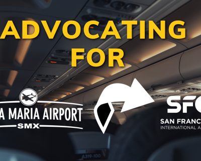 Support for Santa Maria Public Airport