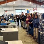 EconAlliance Board Visits Mark Richardson Center CTE Program
